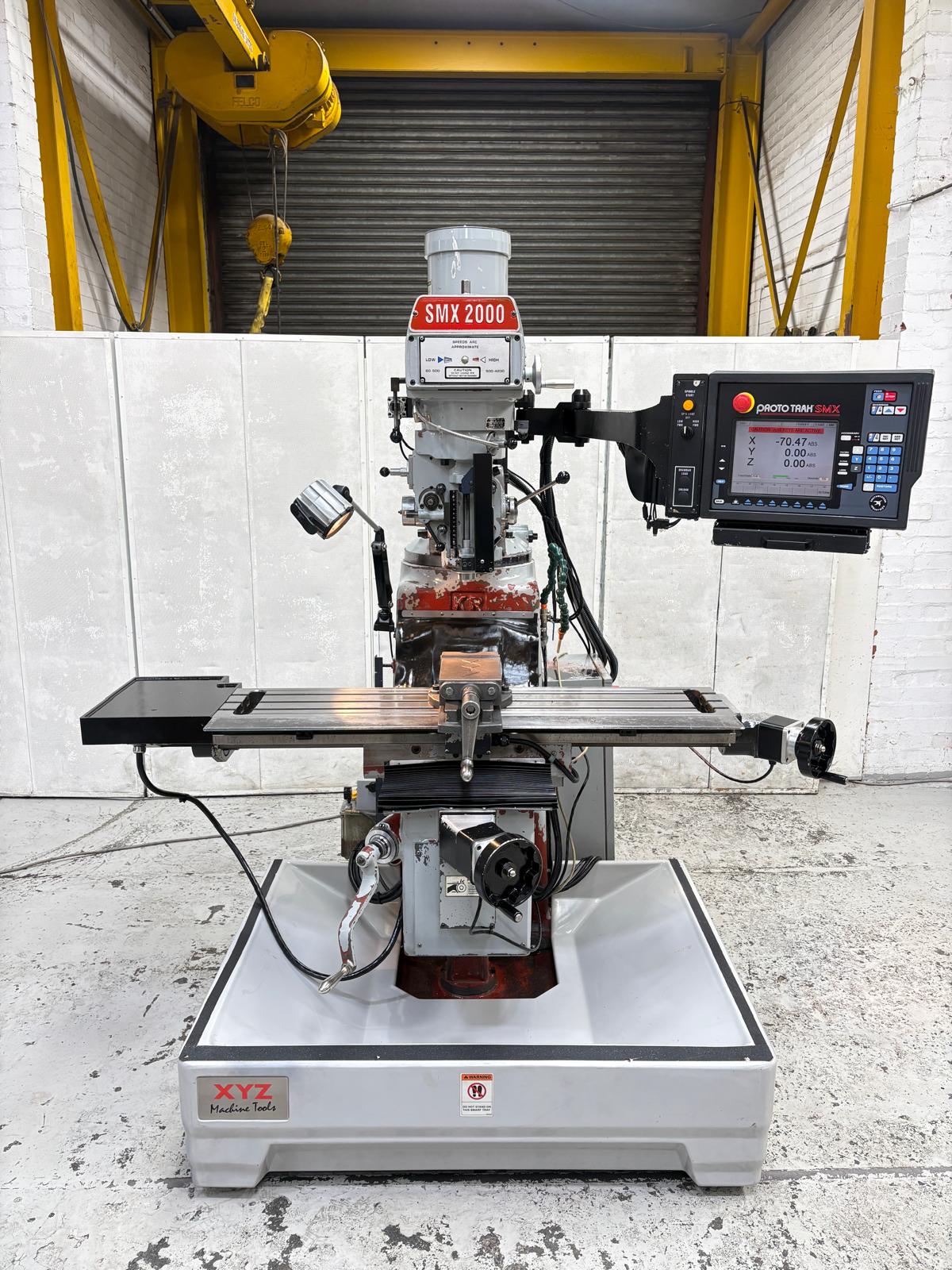 
                  
                    XYZ SMX 2000 CNC Turret Milling Machine
                  
                