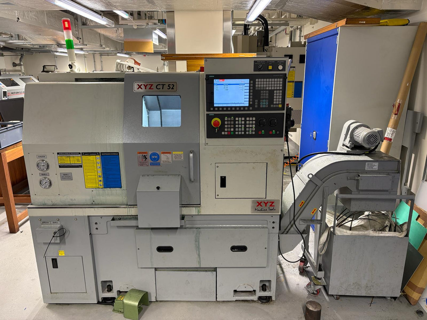 
                  
                    XYZ CT52 2 Axis CNC Lathe
                  
                