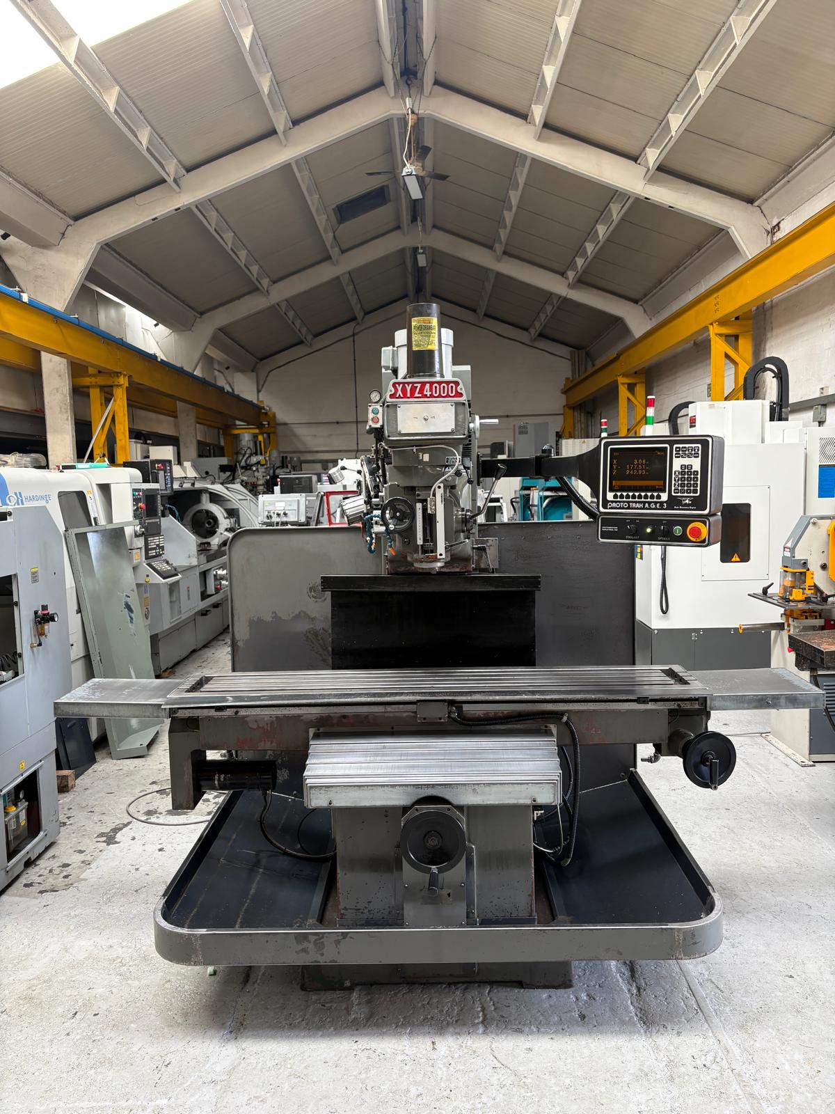 
                  
                    XYZ DPM 4000 ProtoTRAK CNC Bed Milling Machine
                  
                