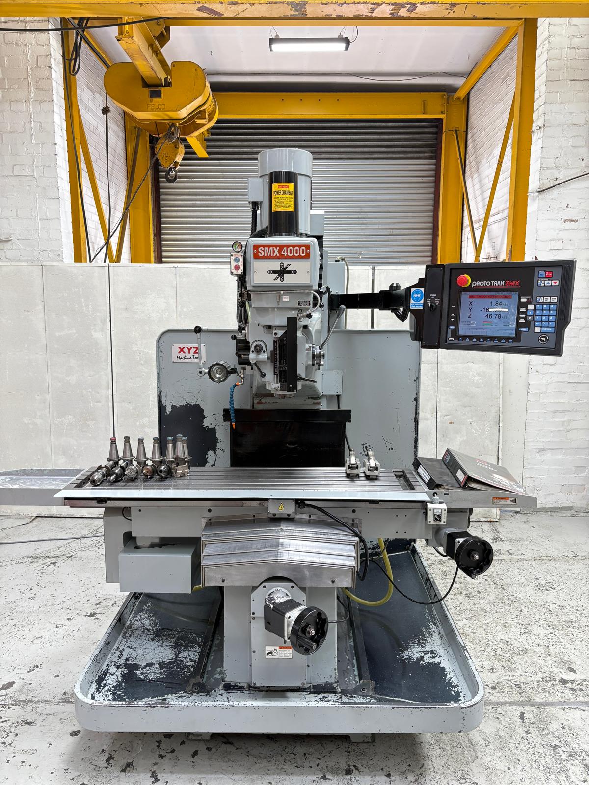 
                  
                    XYZ SMX 4000 3-Axis CNC Bed Milling Machine (2012) POA
                  
                