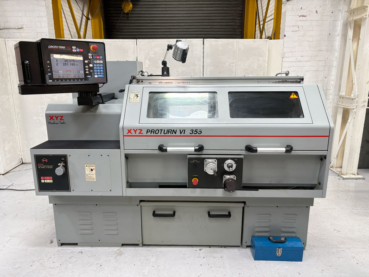 
                  
                    XYZ Proturn VL 355 ProtoTRAK CNC Gap Bed Centre Lathe POA
                  
                
