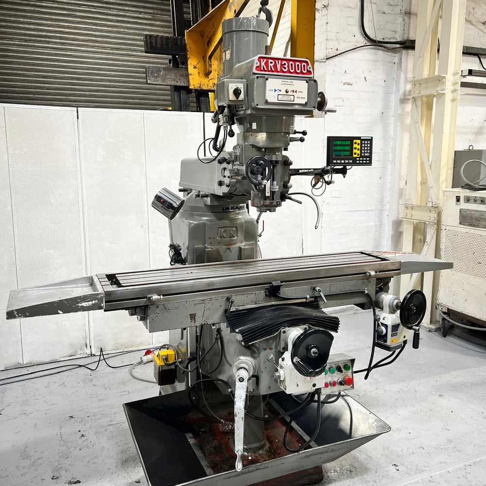 
                  
                    XYZ KRV 3000 Turret Milling Machine
                  
                