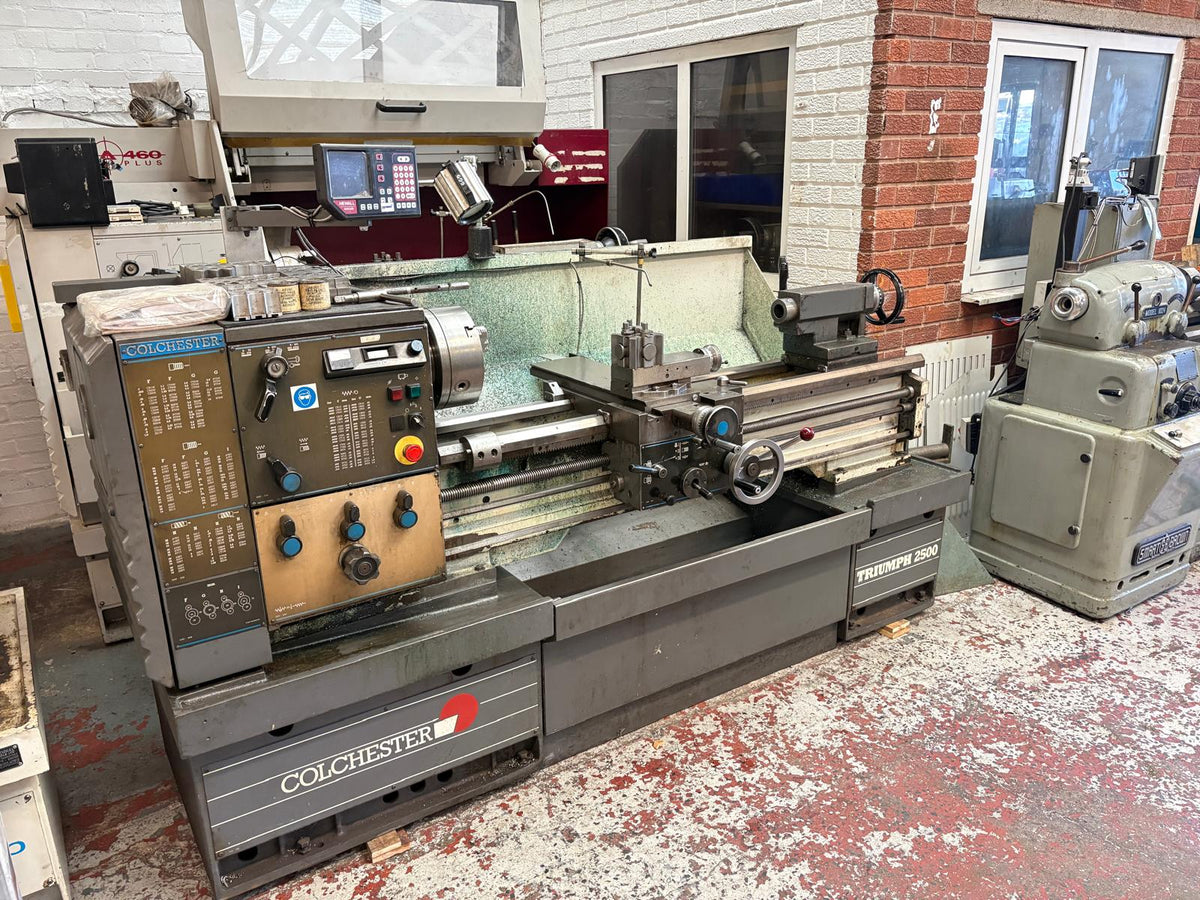 
                  
                    Colchester Triumph VS2500 Gap Bed Centre Lathe (2002)
                  
                