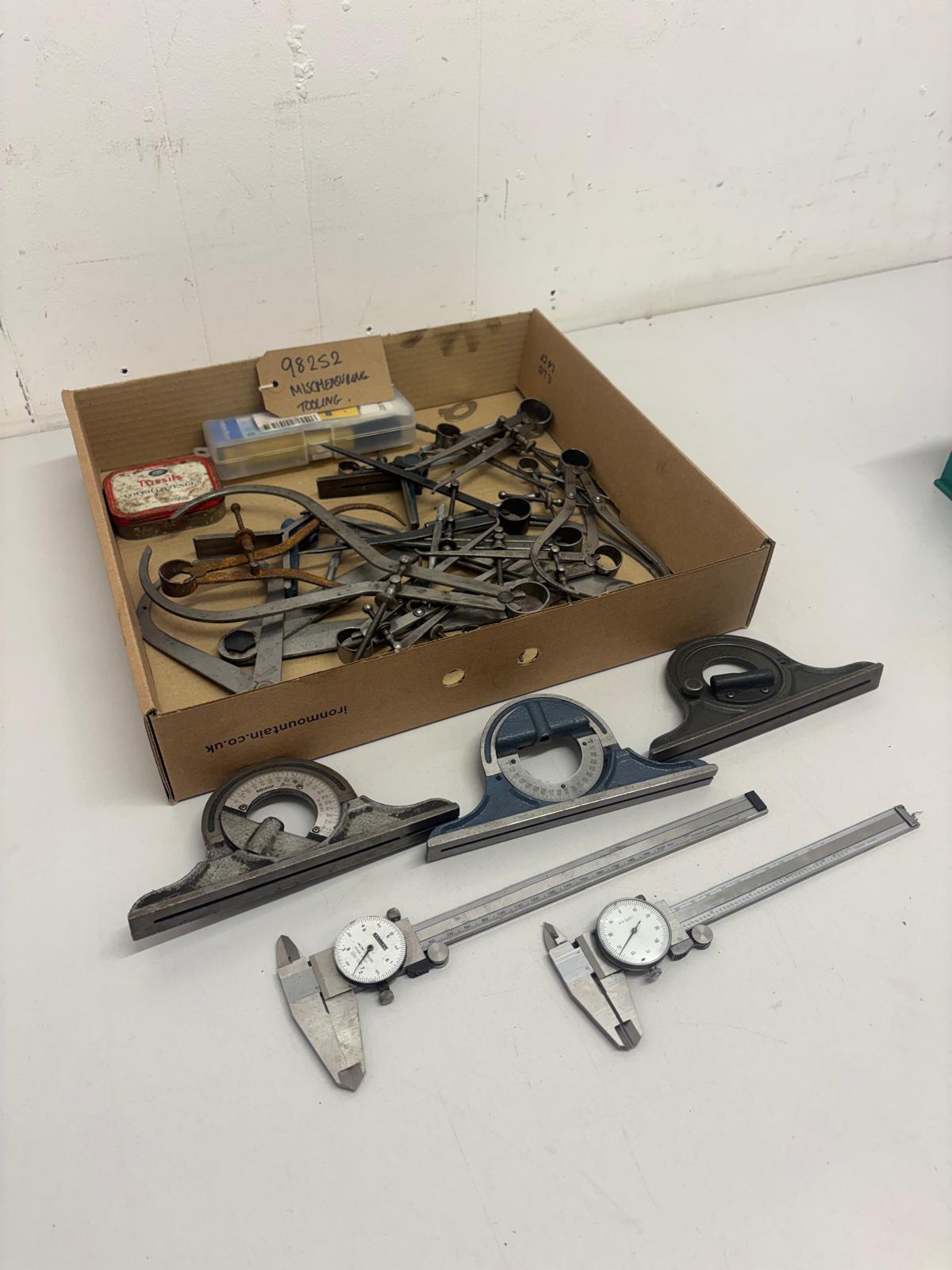 
                  
                    PROTRACTORS / VERNIERS / CALIPERS MISC INSPECTION EQUIPMENT £50.00 + VAT
                  
                