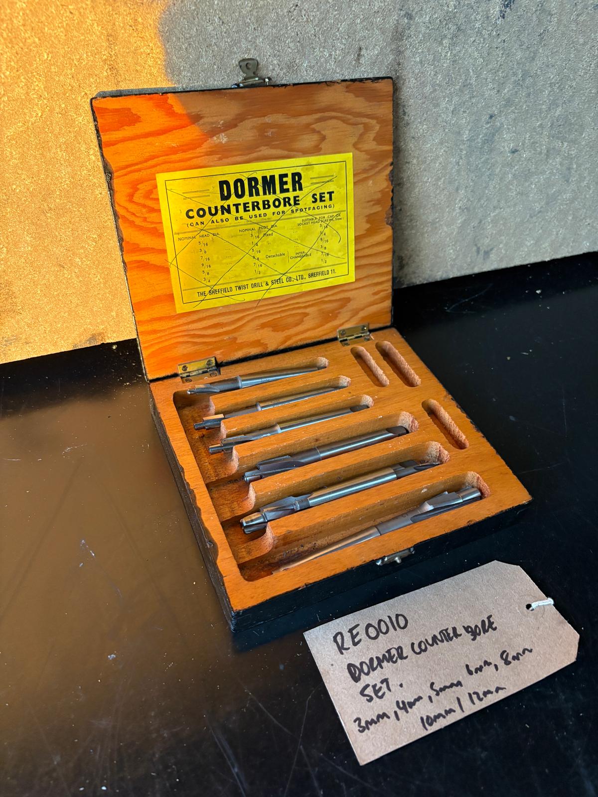 
                  
                    DORMER HSS COUNTER BORING TOOL SET 3 – 12mm
                  
                