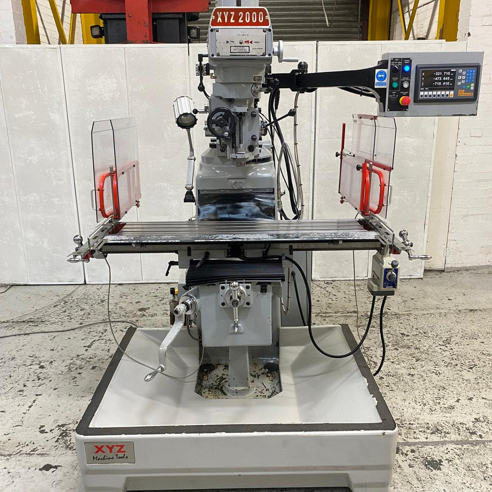 
                  
                    XYZ 2000 Turret Milling Machine (2017)
                  
                
