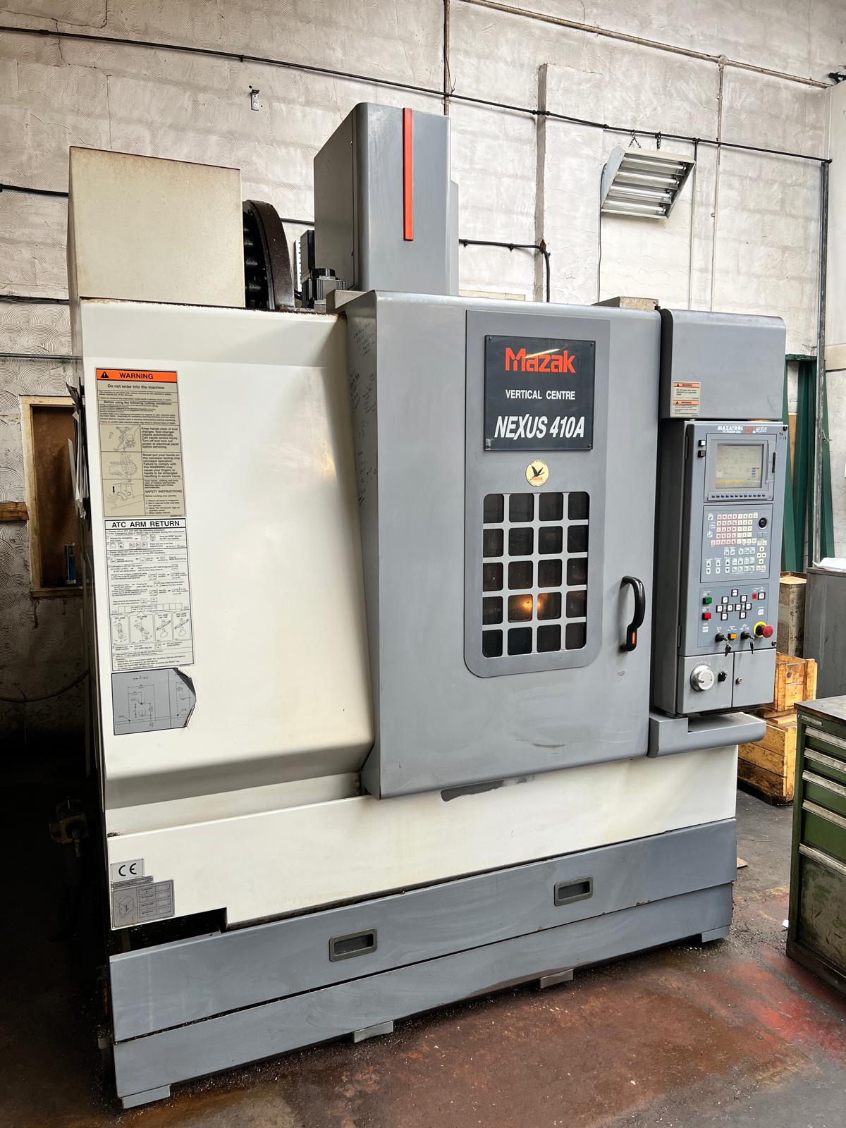 
                  
                    Mazak Nexus VCN 410A Vertical Machining Centre
                  
                