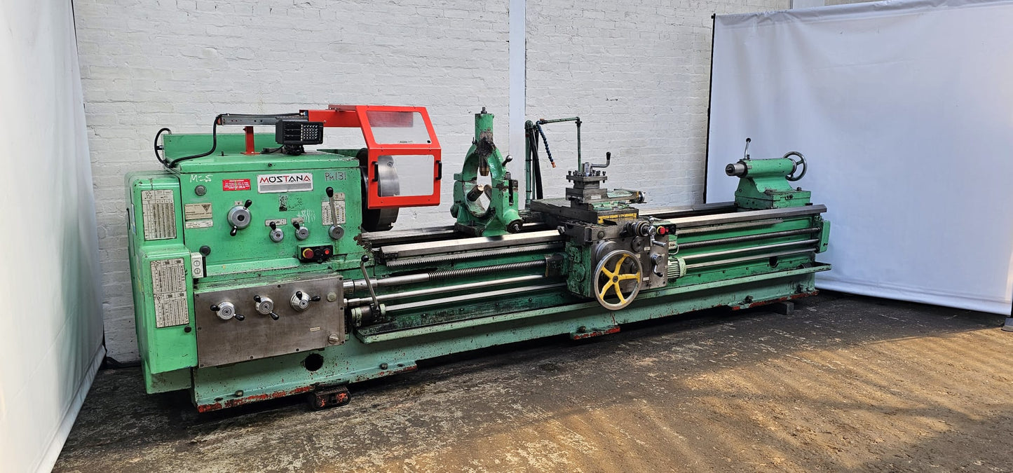 
                  
                    Mostana 1M63 x 3000mm Gap Bed Centre Lathe
                  
                
