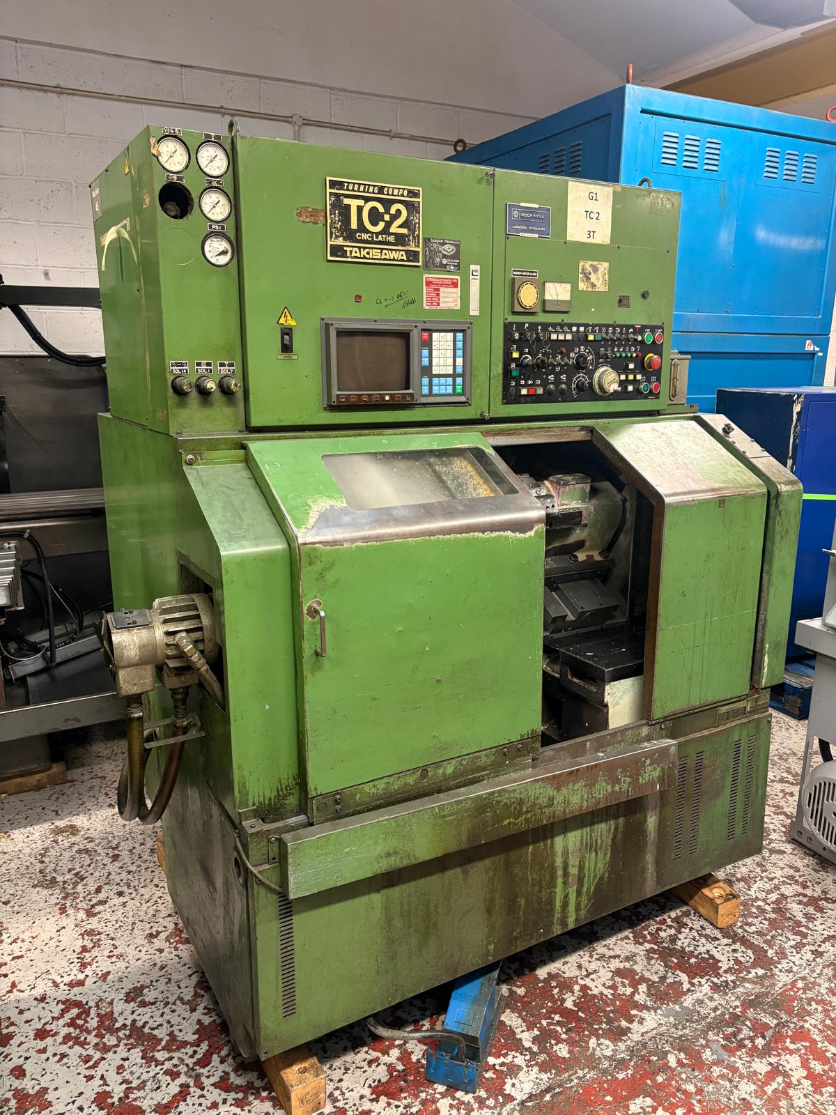 
                  
                    Takisawa TC2 FANUC OT CNC Lathe
                  
                