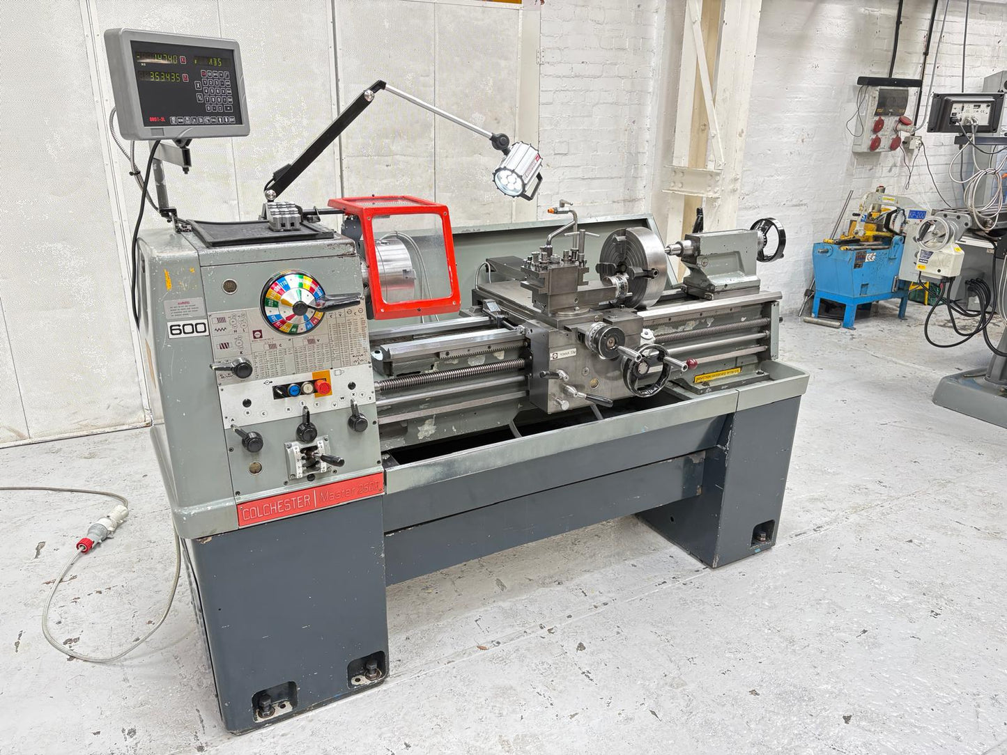 
                  
                    Colchester Master 2500 Gap Bed Centre Lathe
                  
                
