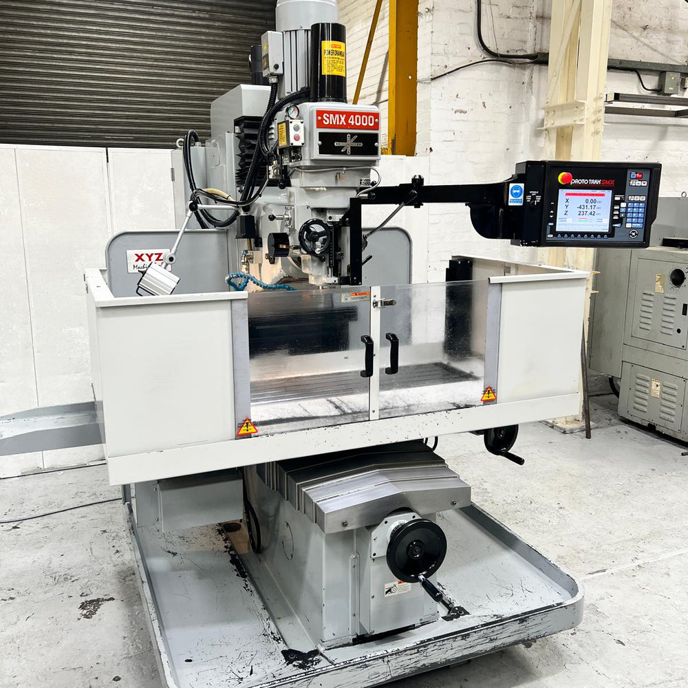 
                  
                    2014 XYZ SMX 4000 3-Axis CNC Bed Milling Machine - 2014
                  
                