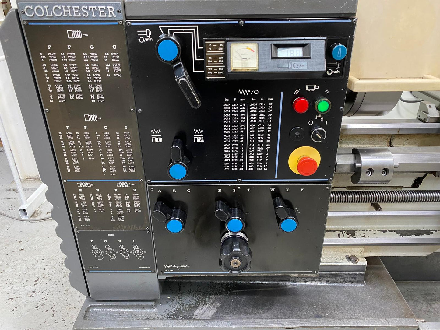 
                  
                    Colchester Triumph VS2500 Gap Bed Centre Lathe Ex College As New Condition
                  
                