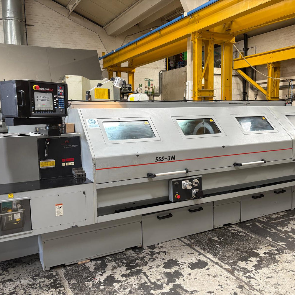 
                  
                    XYZ Proturn SLX555 ProtoTRAK Control Gap Bed Centre Lathe POA
                  
                
