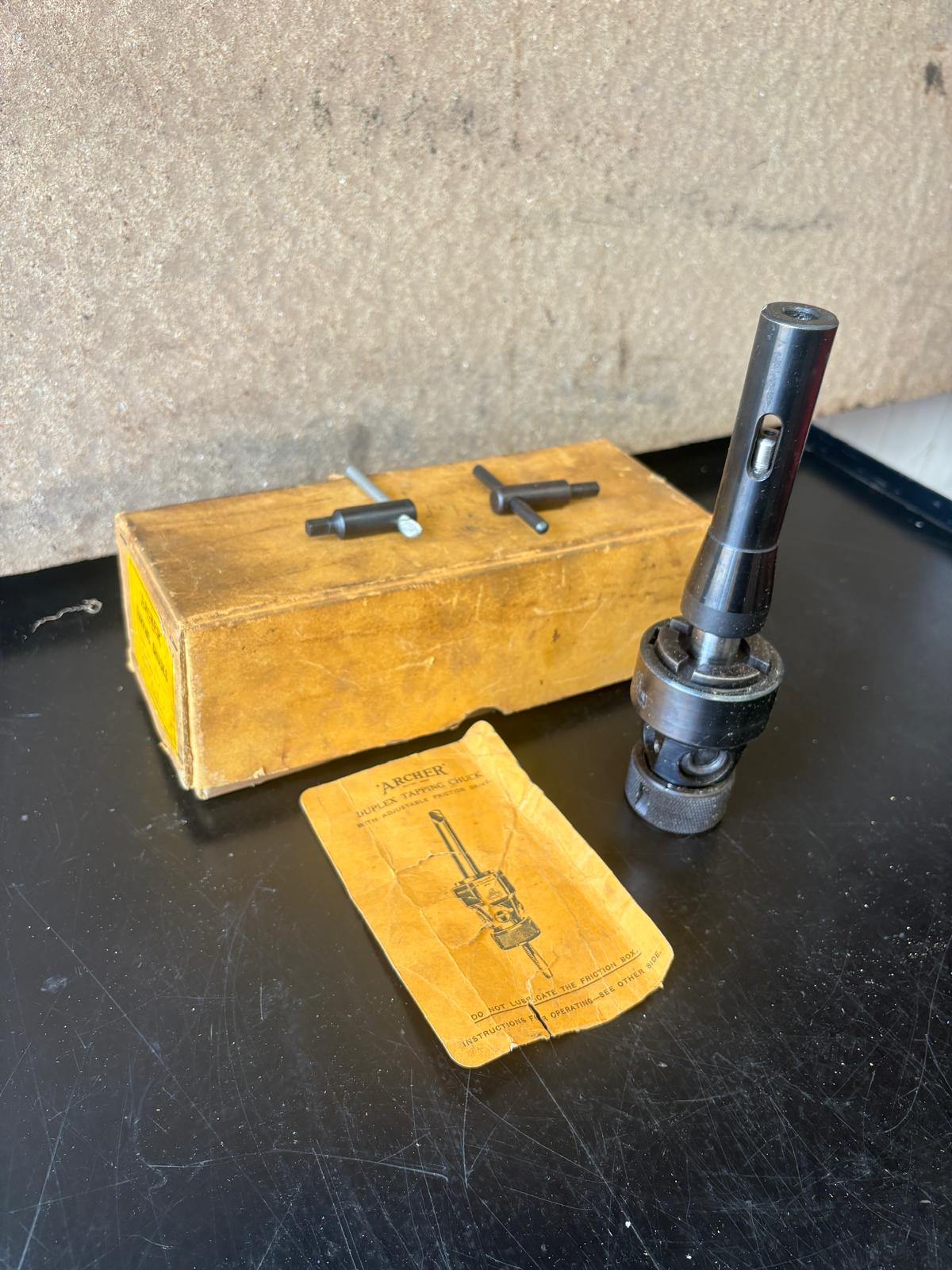 
                  
                    Archer Duplex Tapping Chuck
                  
                