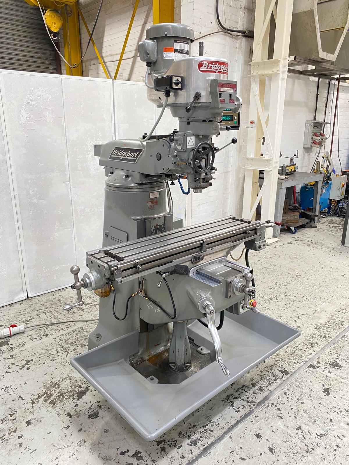 
                  
                    Bridgeport BR2J2 Turret Milling Machine Ex College As New Condition.
                  
                