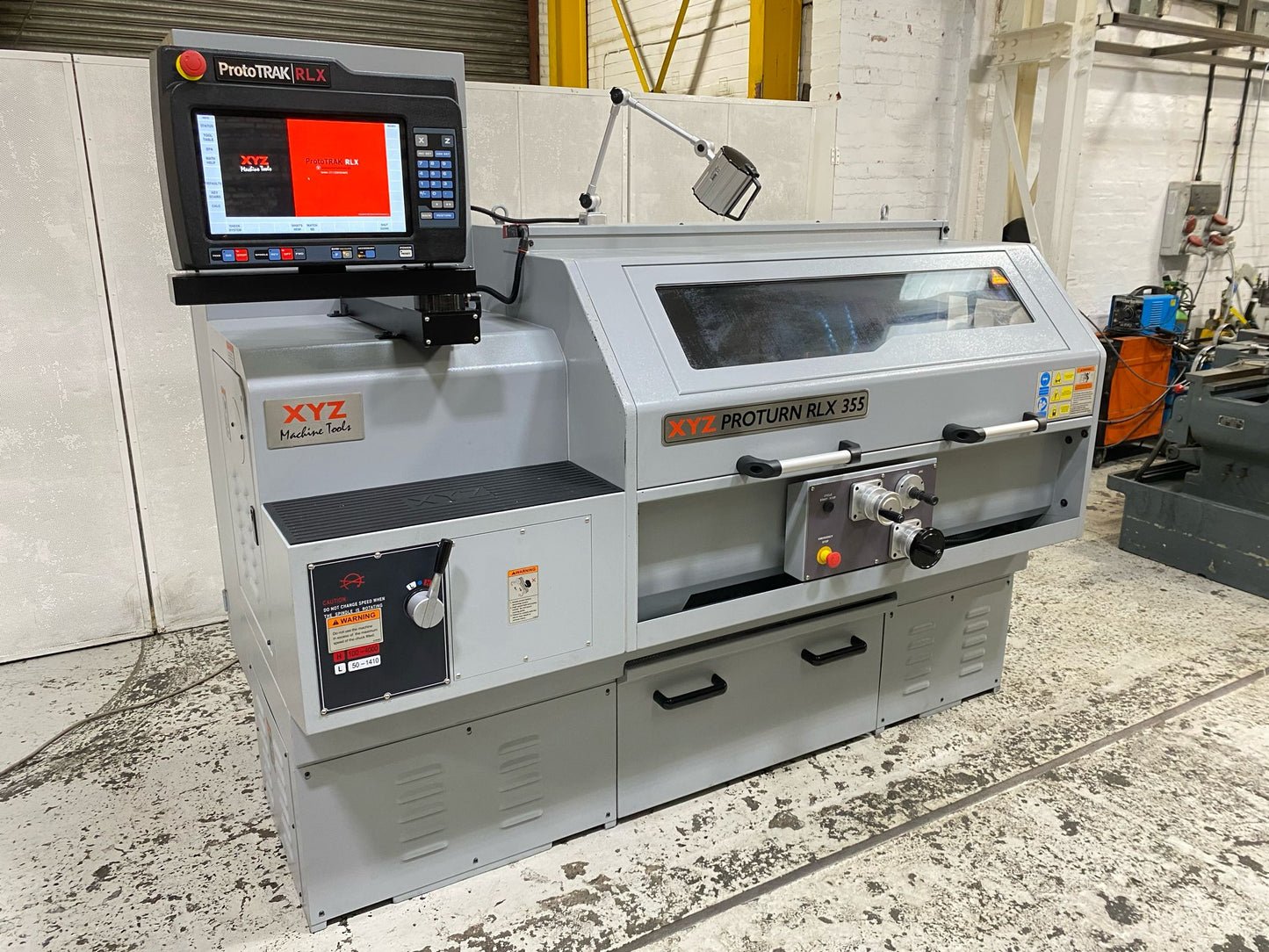 
                  
                    XYZ Proturn RLX355 ProtoTRAK CNC Gap Bed Centre Lathe
                  
                