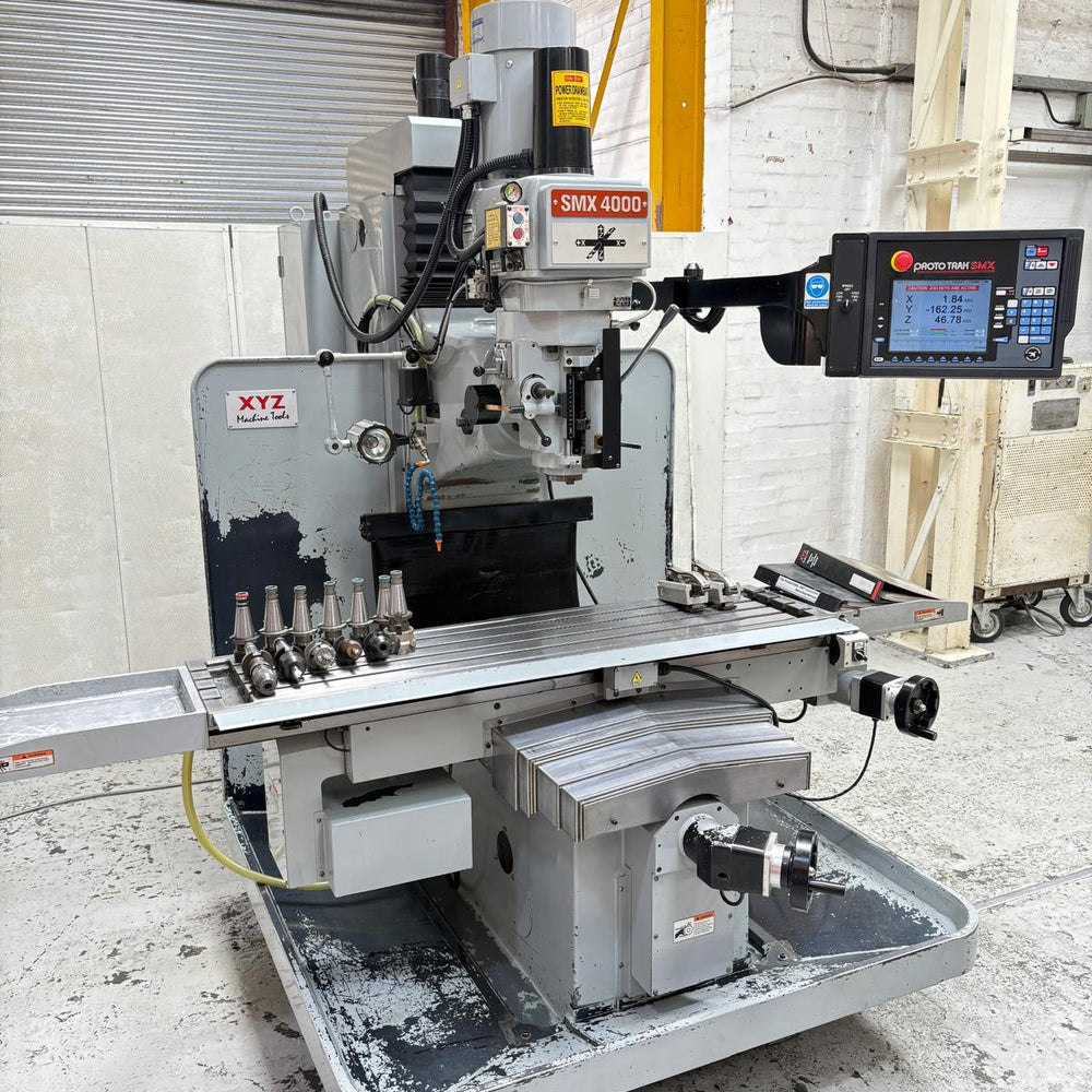 
                  
                    XYZ SMX 4000 3-Axis CNC Bed Milling Machine (2012) POA
                  
                
