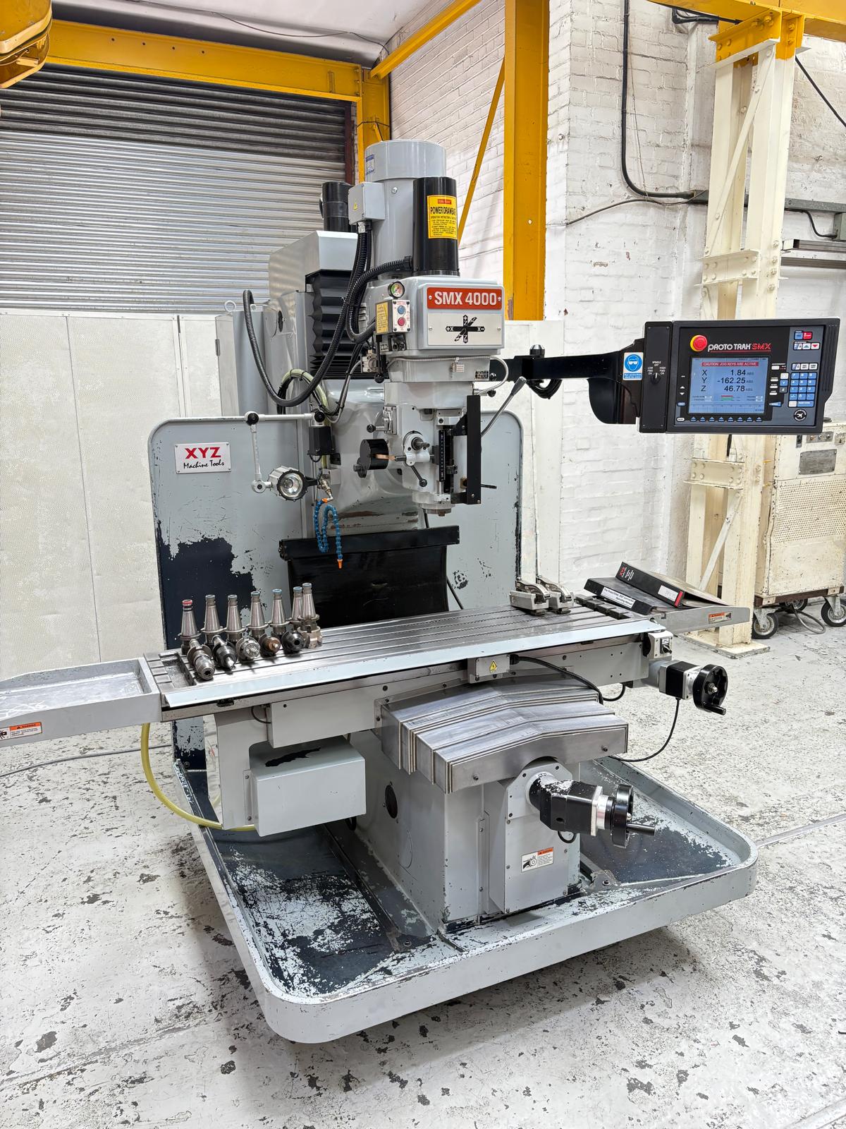 
                  
                    XYZ SMX 4000 3-Axis CNC Bed Milling Machine (2012) POA
                  
                