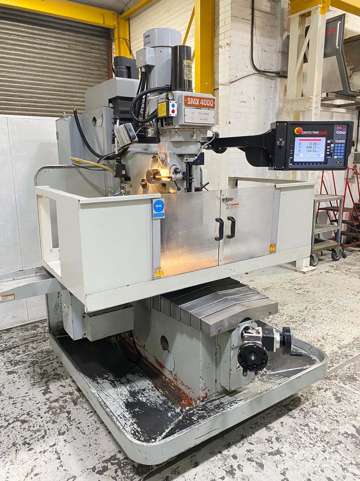 
                  
                    XYZ SMX 4000 ProtoTRAK CNC Bed Milling Machine
                  
                