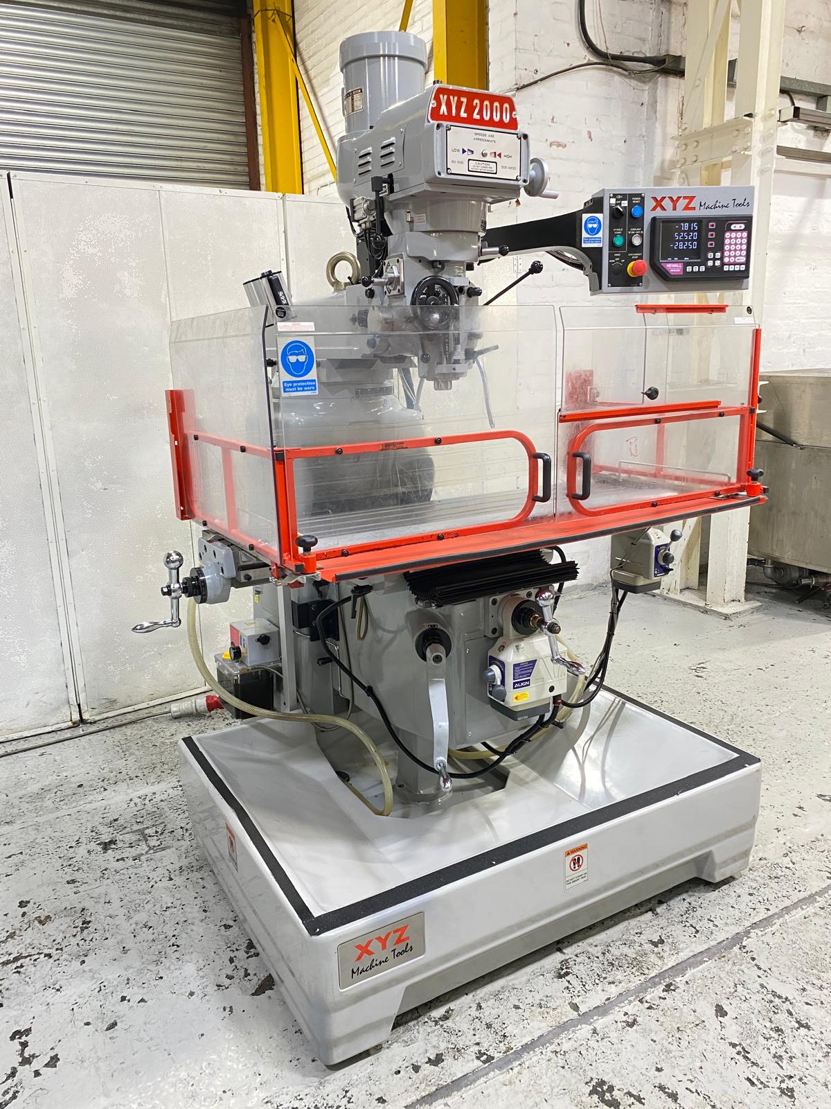 
                  
                    XYZ 2000 Turret Milling Machine (Ex College Superb Condition)
                  
                