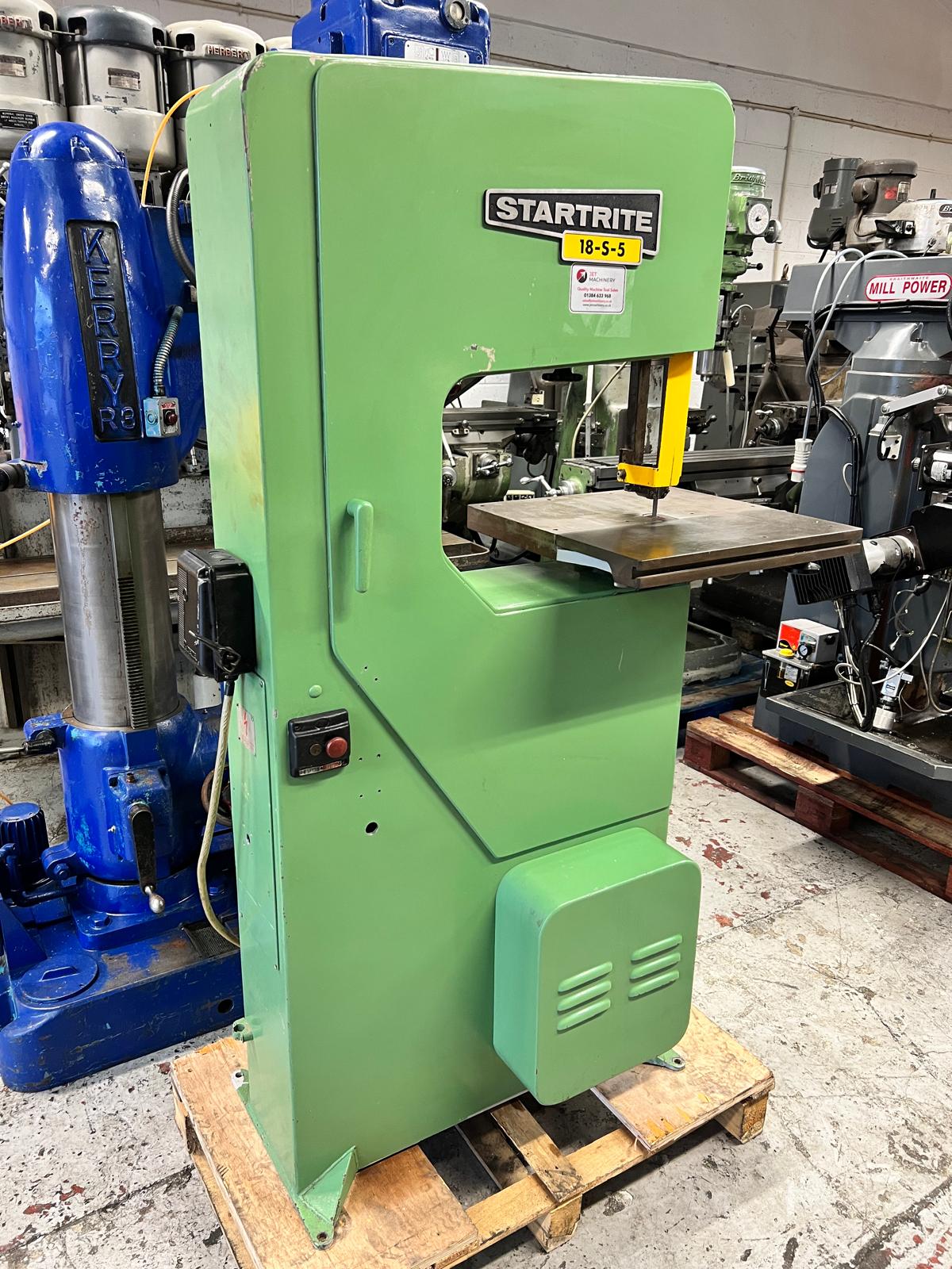 
                  
                    ** EX UNIVERSITY**  Startrite Type 18-S-5 Vertical Bandsaw
                  
                