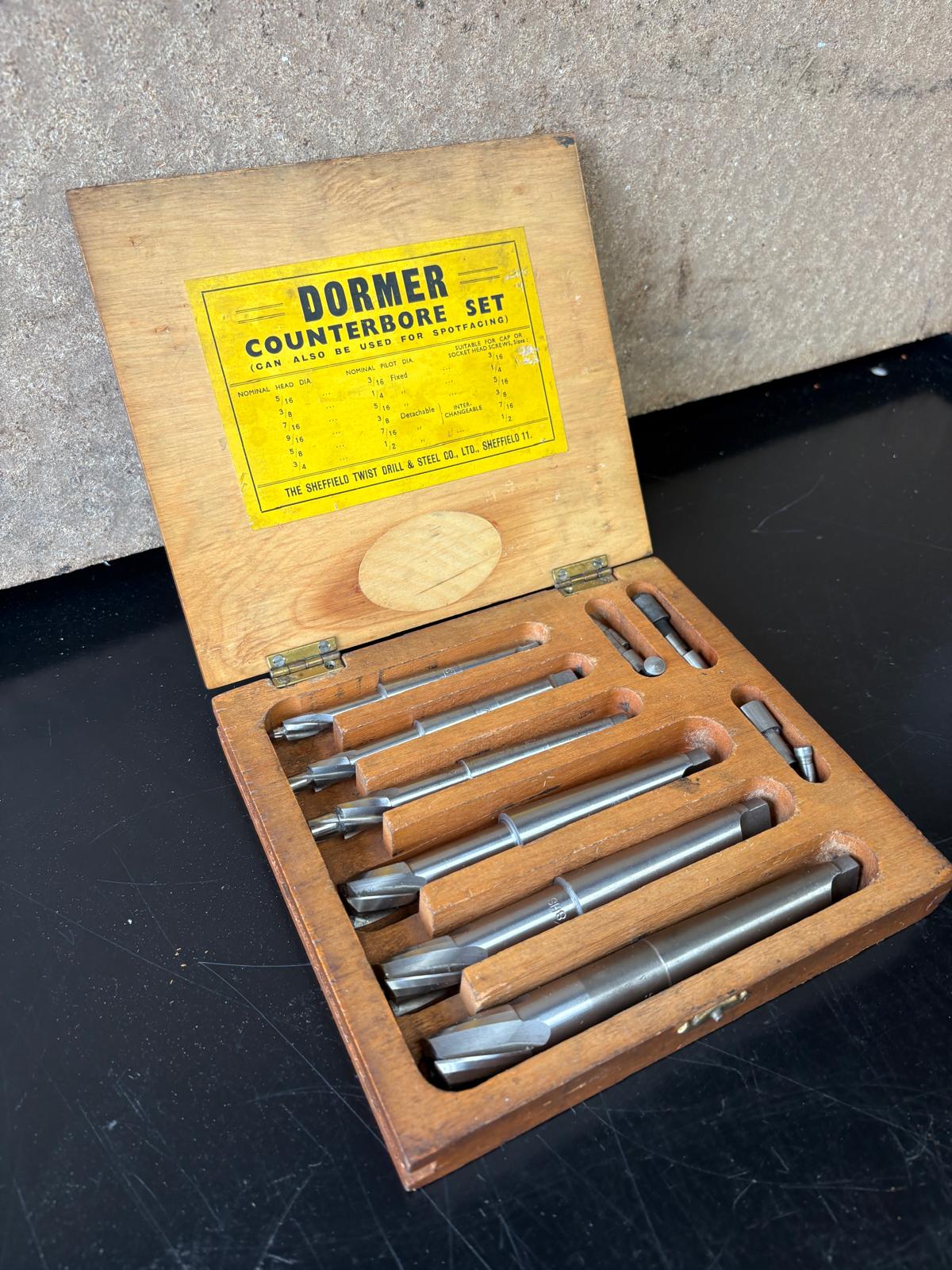 
                  
                    Dormer Counterbore Set
                  
                