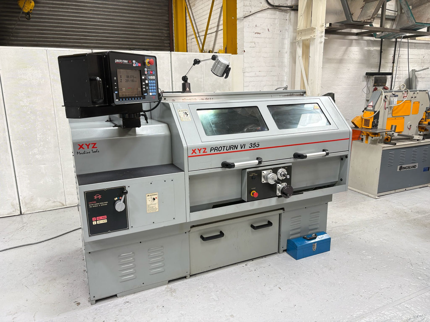 
                  
                    XYZ Proturn VL 355 ProtoTRAK CNC Gap Bed Centre Lathe POA
                  
                