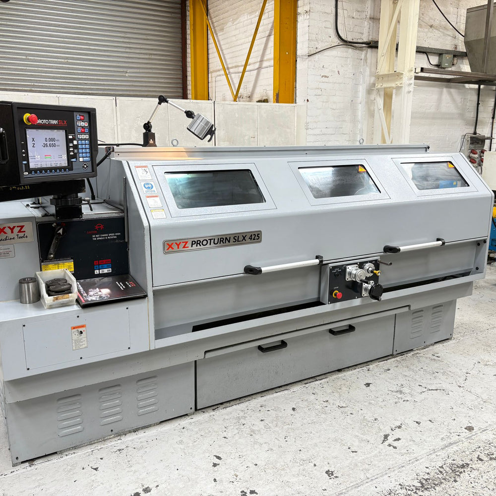 
                  
                    2014 XYZ Proturn SLX425 ProtoTRAK Control Gap Bed Centre Lathe
                  
                