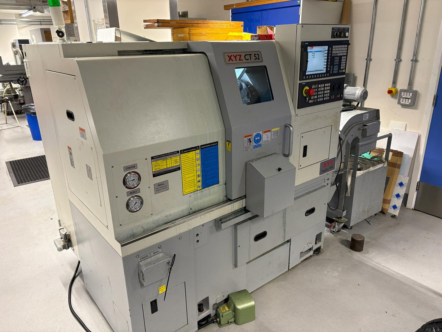 
                  
                    XYZ CT52 2 Axis CNC Lathe
                  
                