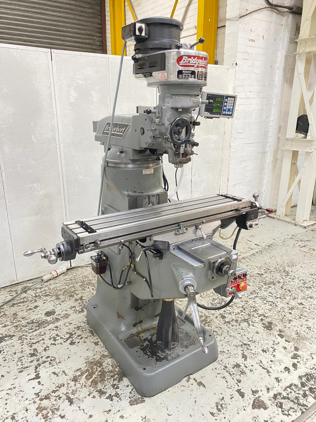 
                  
                    Bridgeport BRJ Turret Milling Machine
                  
                