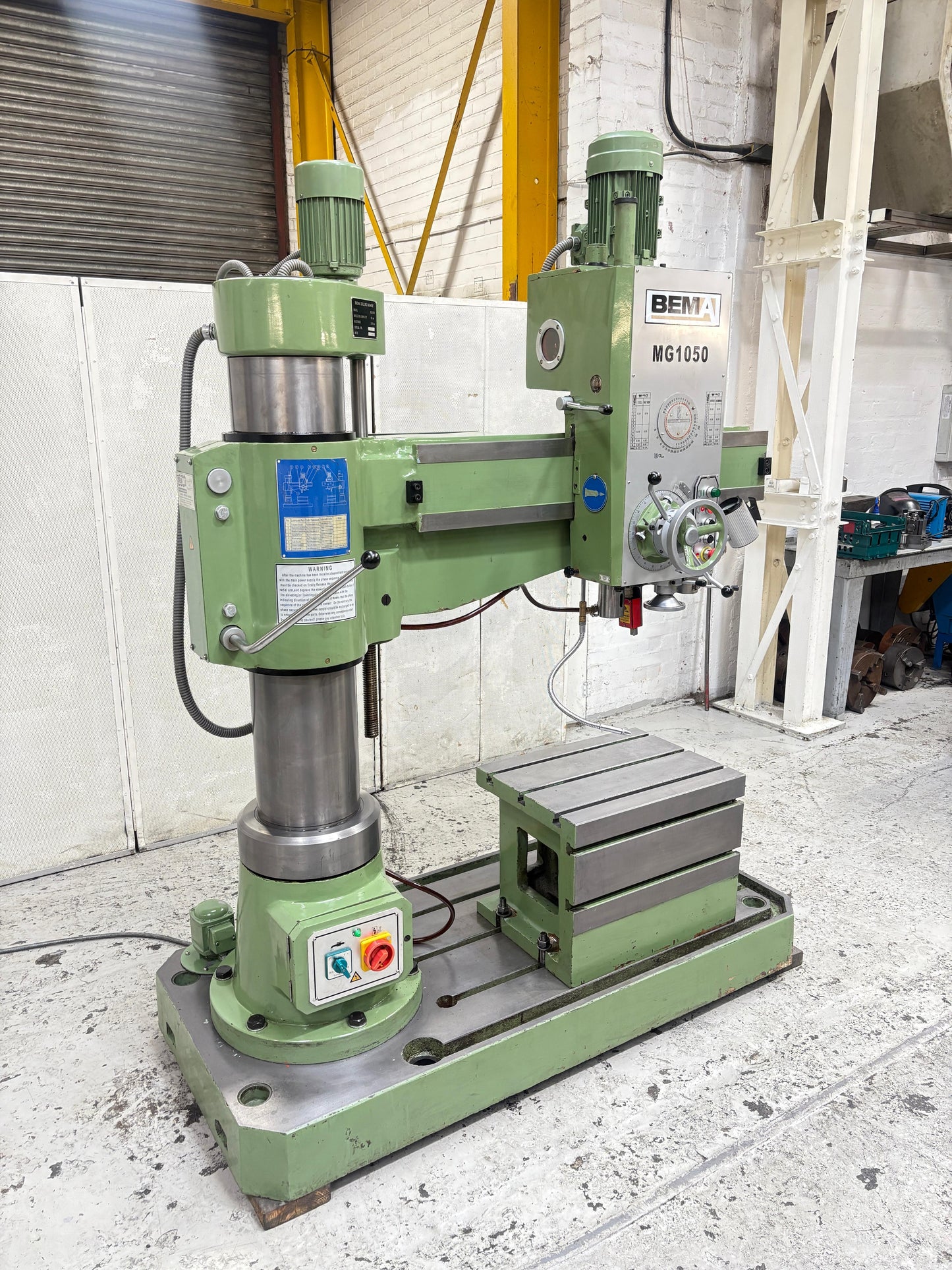 
                  
                    BEMA MG1050 Radial Arm Drilling Machine
                  
                