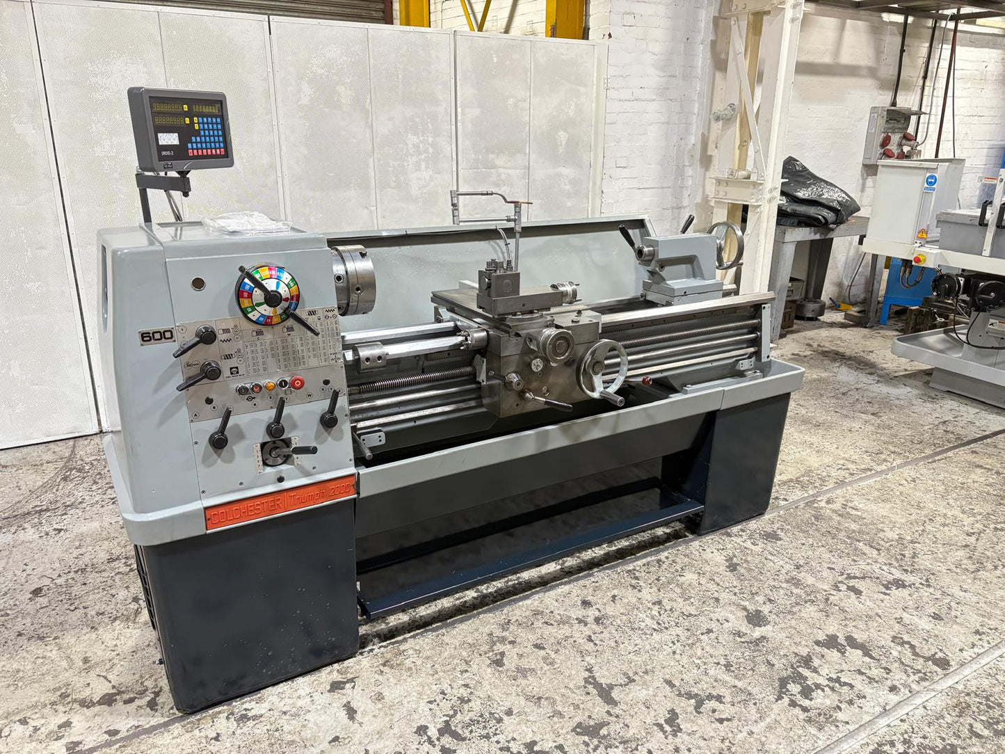 
                  
                    Colchester Triumph 2000 x 50” Gap Bed Centre Lathe
                  
                