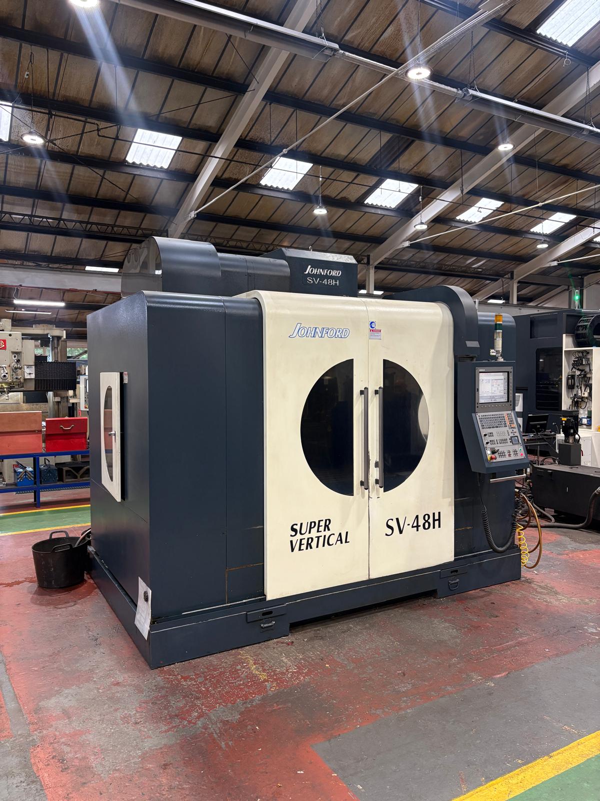 
                  
                    Johnford SV-48H “Super Vertical” CNC Vertical Machining Centre
                  
                