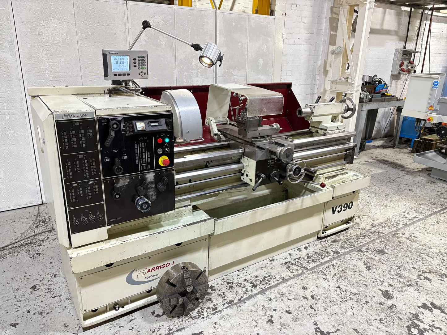 
                  
                    Harrison V390 Gap Bed Centre Lathe (2011)
                  
                