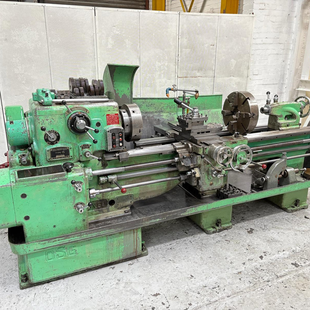 
                  
                    DSG Type 15 x 60 Straight Bed Tool Room Centre Lathe
                  
                