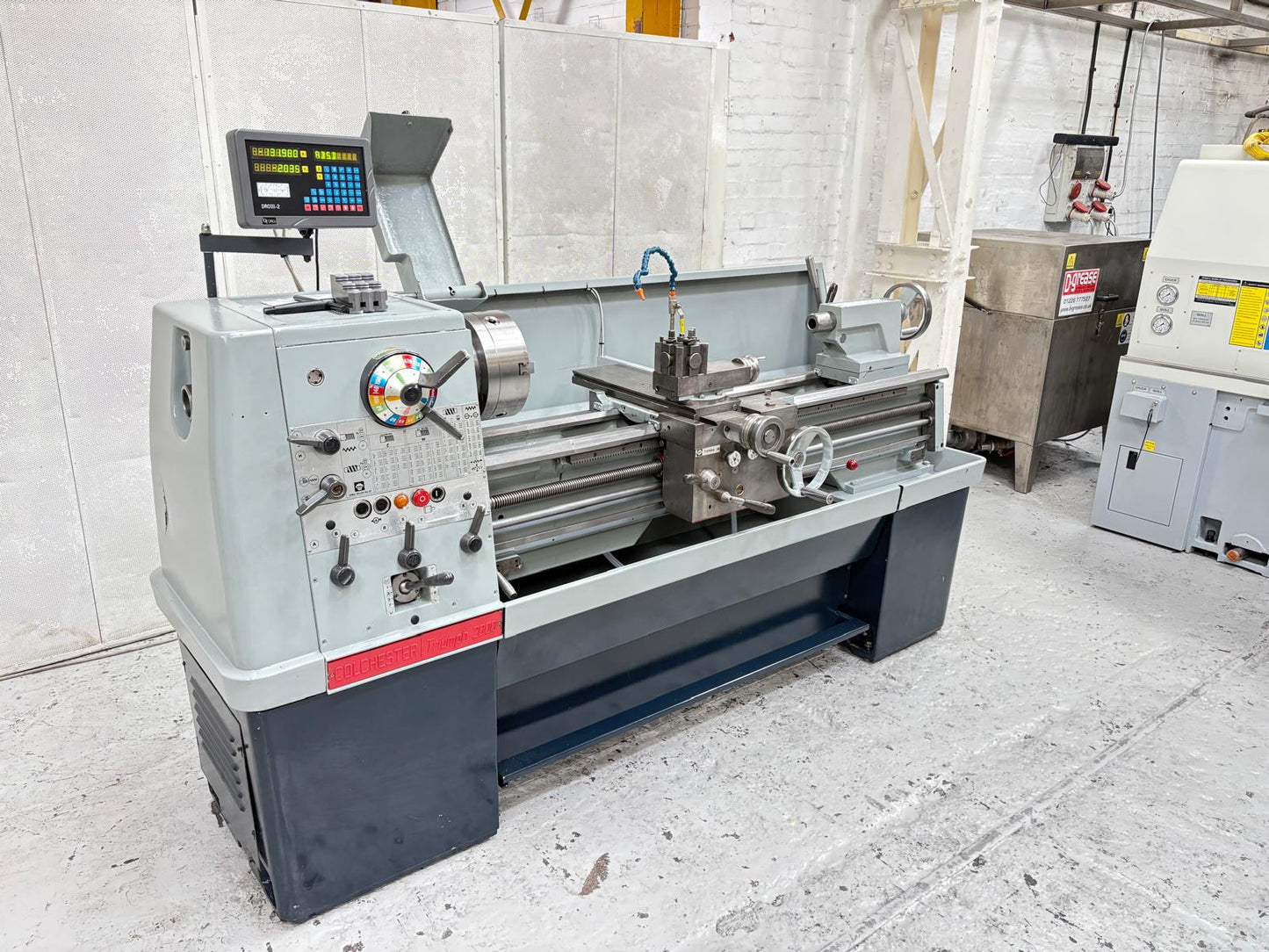 
                  
                    Colchester Triumph 2000 x 50” Gap Bed Centre Lathe
                  
                