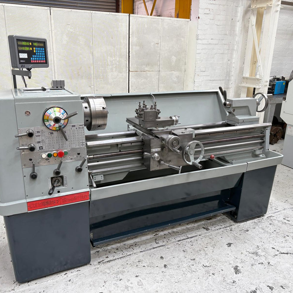 
                  
                    Colchester Triumph 2000 x 50” Gap Bed Centre Lathe
                  
                