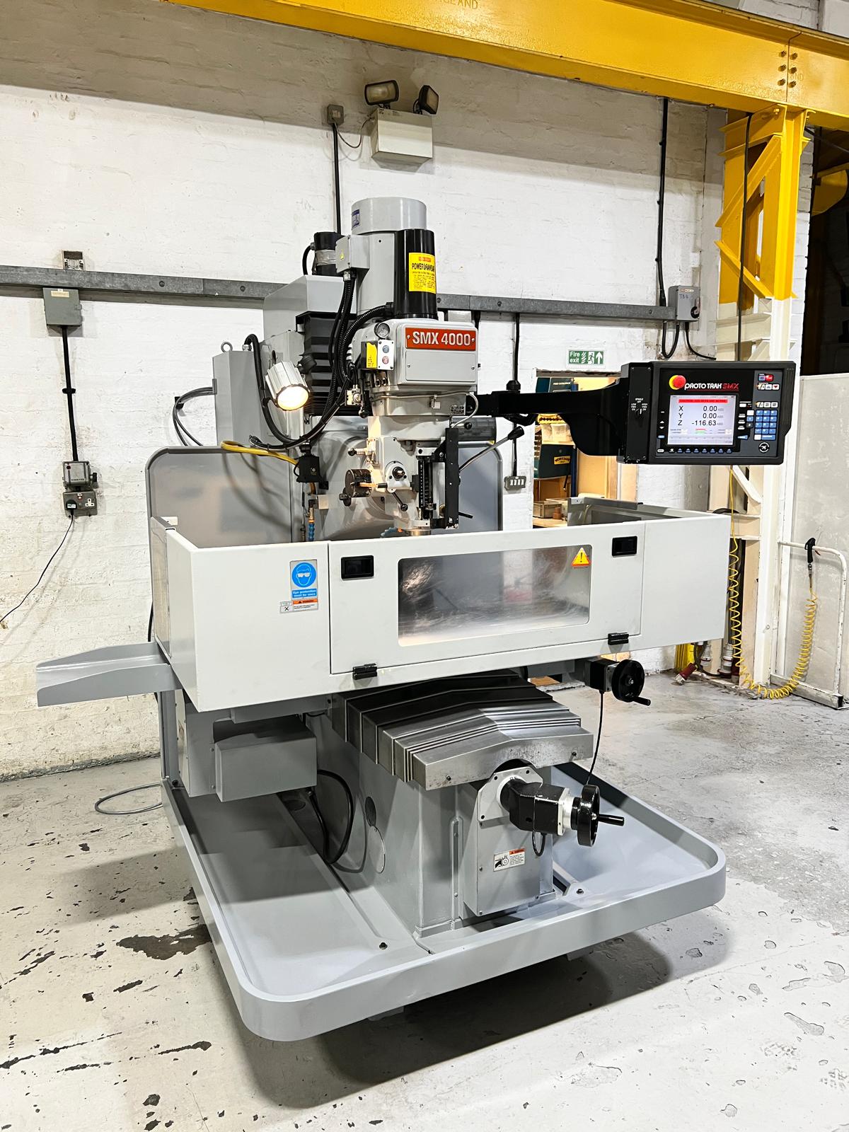 
                  
                    XYZ SMX 4000 3-Axis CNC Bed Milling Machine
                  
                