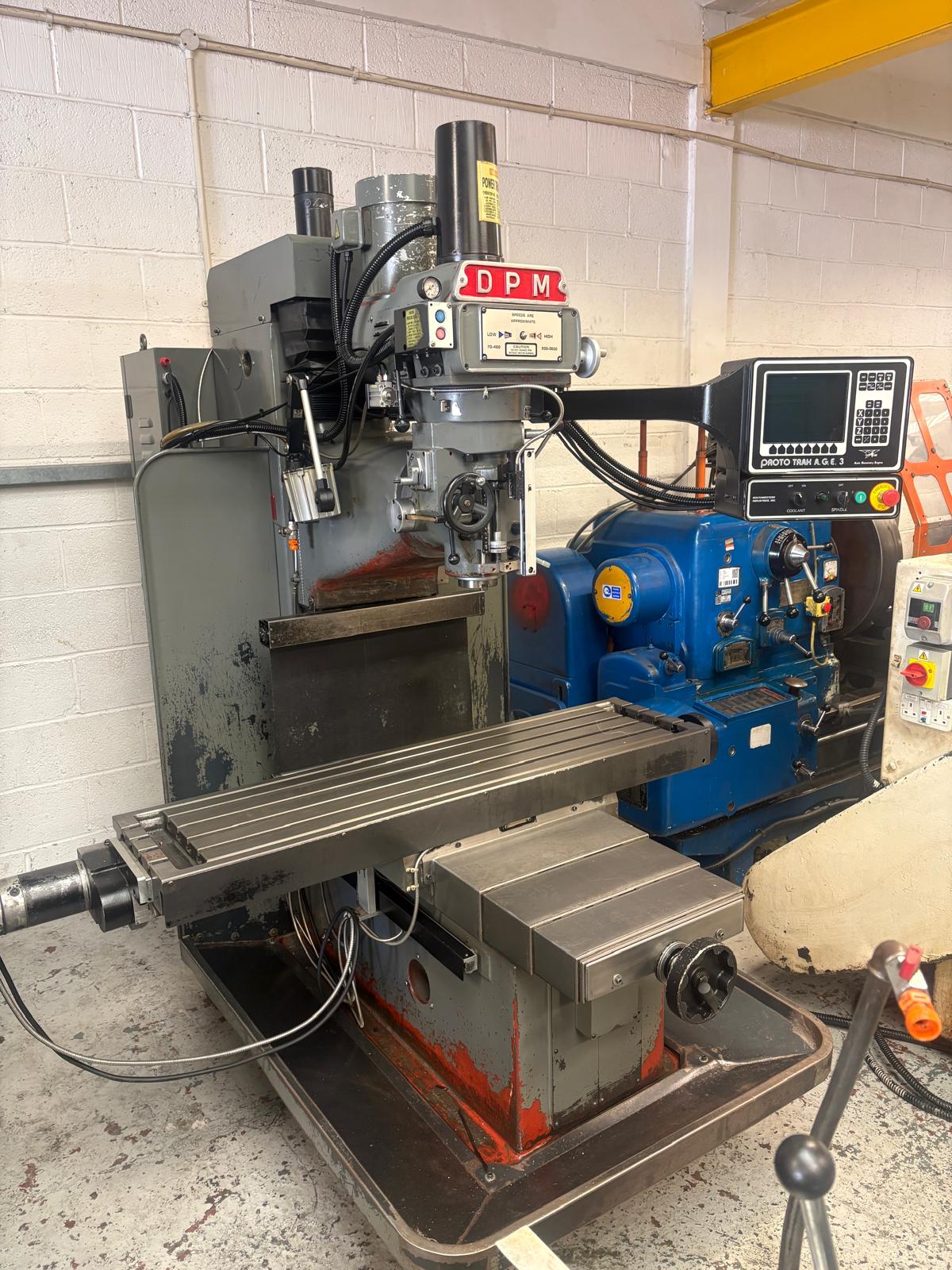 
                  
                    XYZ DPM 3-Axis ProtoTRAK 3 CNC Bed Milling Machine
                  
                