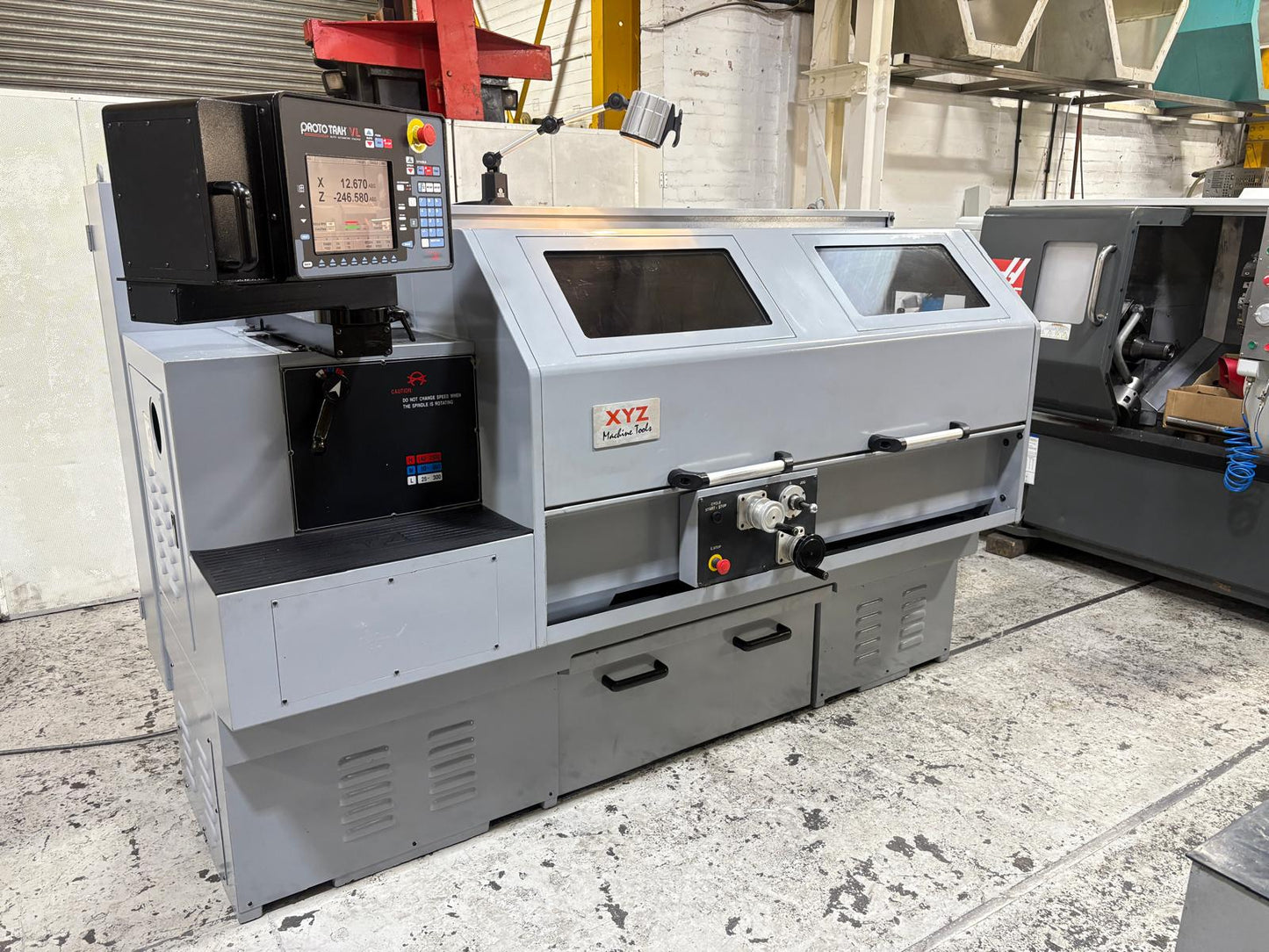 
                  
                    XYZ Proturn VL425 ProtoTRAK Control Gap Bed Centre Lathe
                  
                