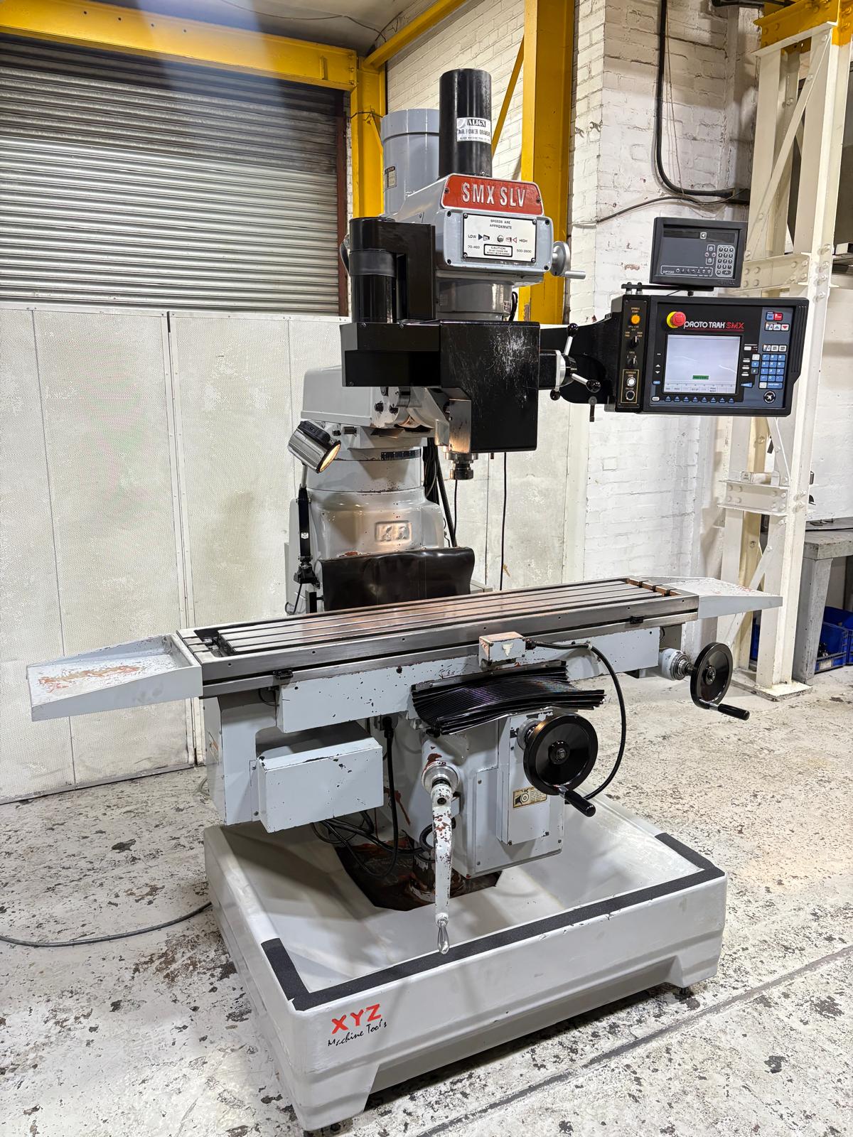 
                  
                    XYZ SMX SLV 3 Axis Turret Milling Machine
                  
                