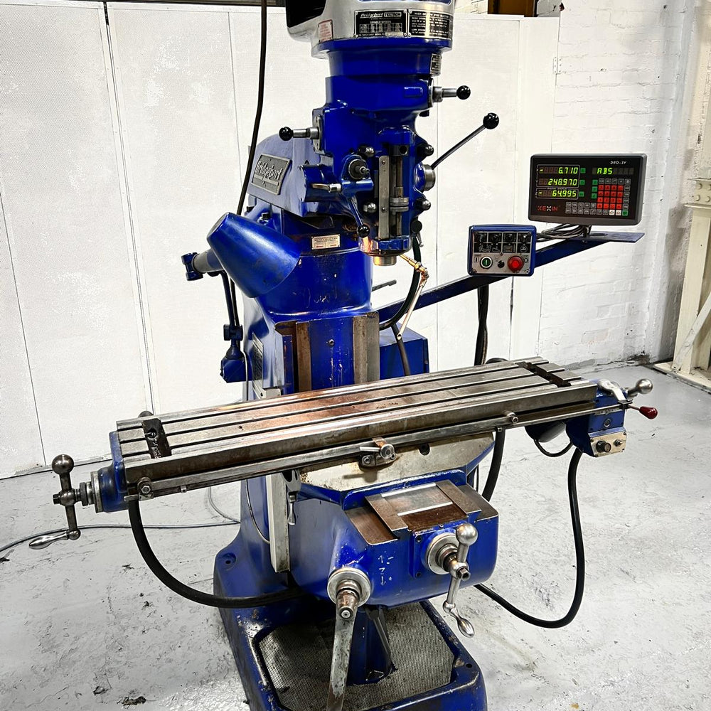 
                  
                    Bridgeport J Head Turret Milling Machine
                  
                