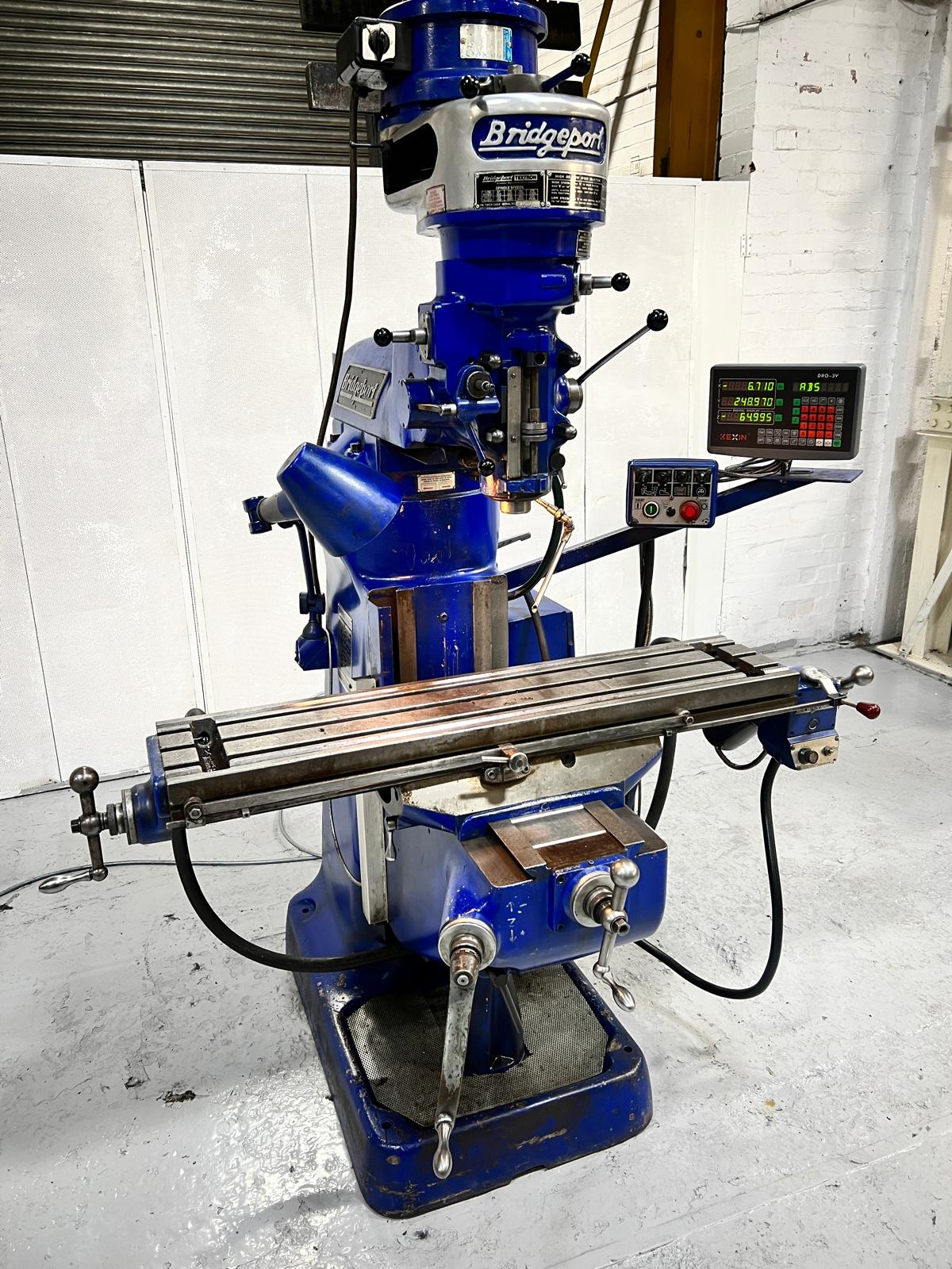 
                  
                    Bridgeport J Head Turret Milling Machine
                  
                