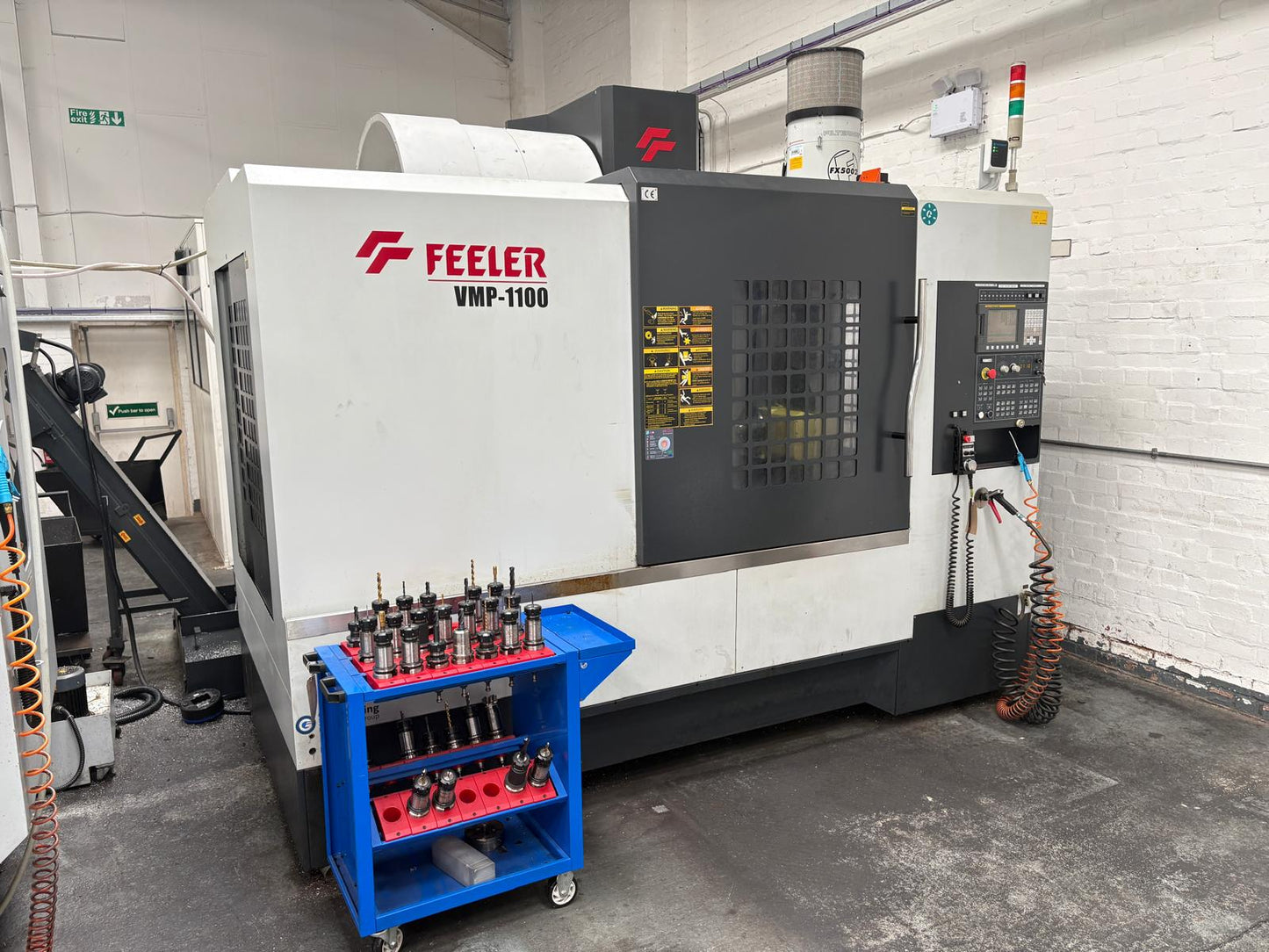 
                  
                    FEELER VB-1100 CNC Vertical Machining Centre with NIKKEN CNC202 FA 4th Axis *POA*
                  
                
