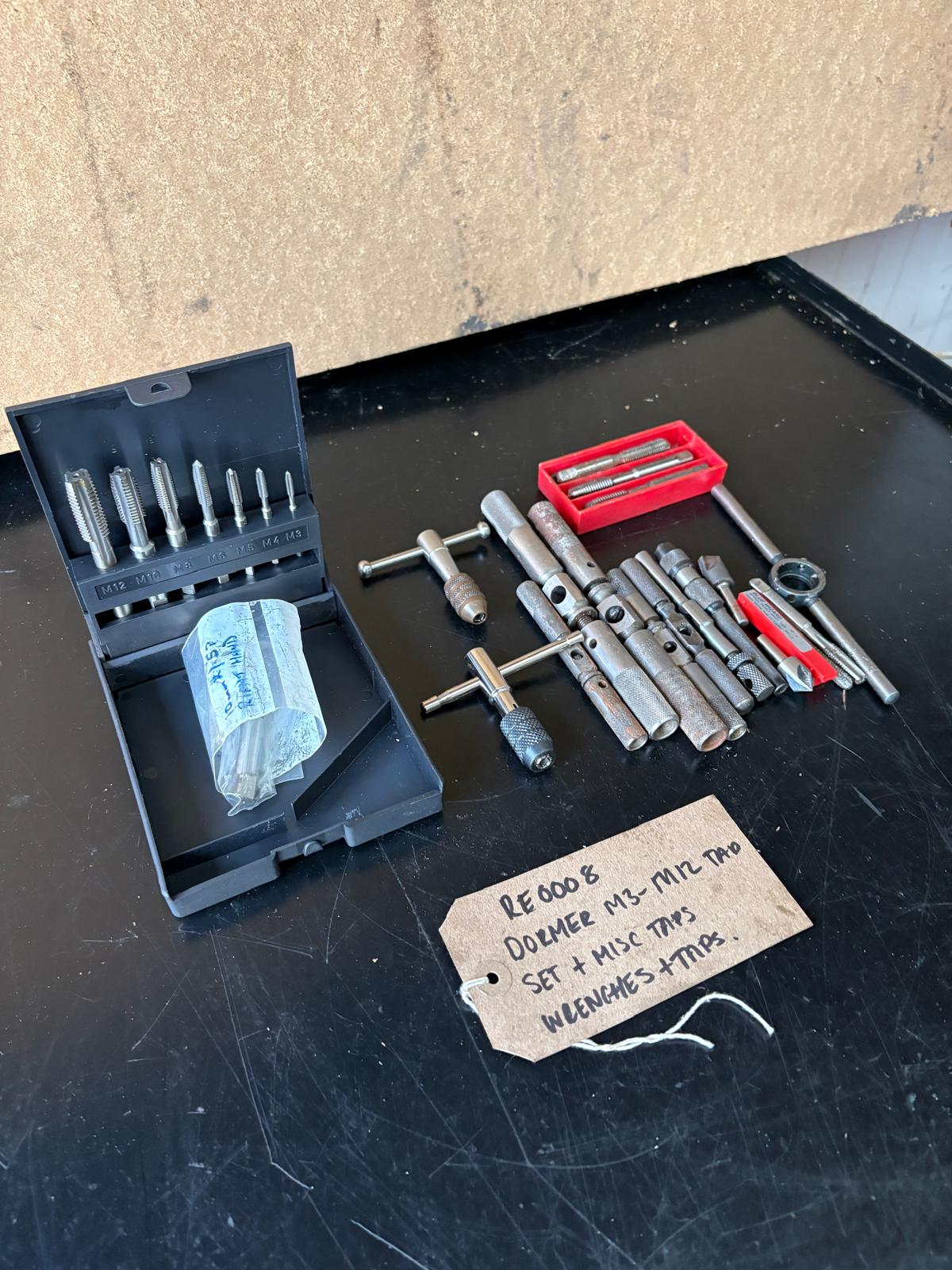 
                  
                    DORMER 3 – 12MM TAP SET & MISC TAPPING TOOLS
                  
                