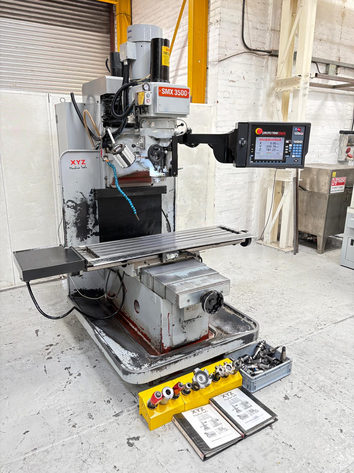 
                  
                    XYZ SMX 3500 3 Axis CNC Bed Milling Machine
                  
                