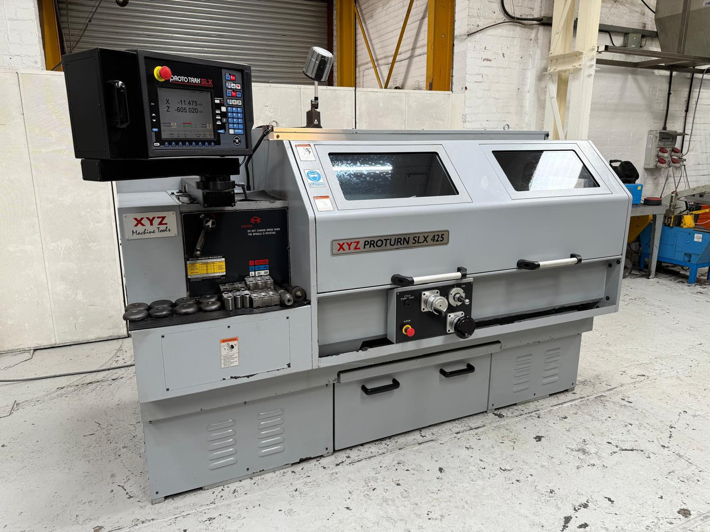 
                  
                    XYZ Proturn SLX425 ProtoTRAK Control Gap Bed Centre Lathe
                  
                