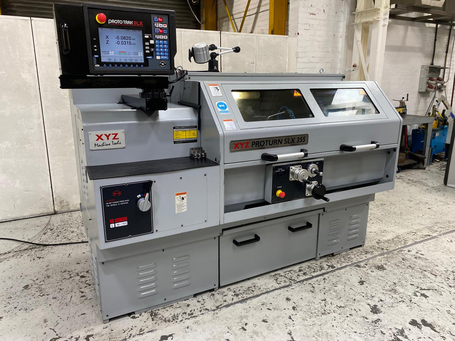 
                  
                    XYZ Proturn SLX 355 ProtoTRAK CNC Gap Bed Centre Lathe
                  
                