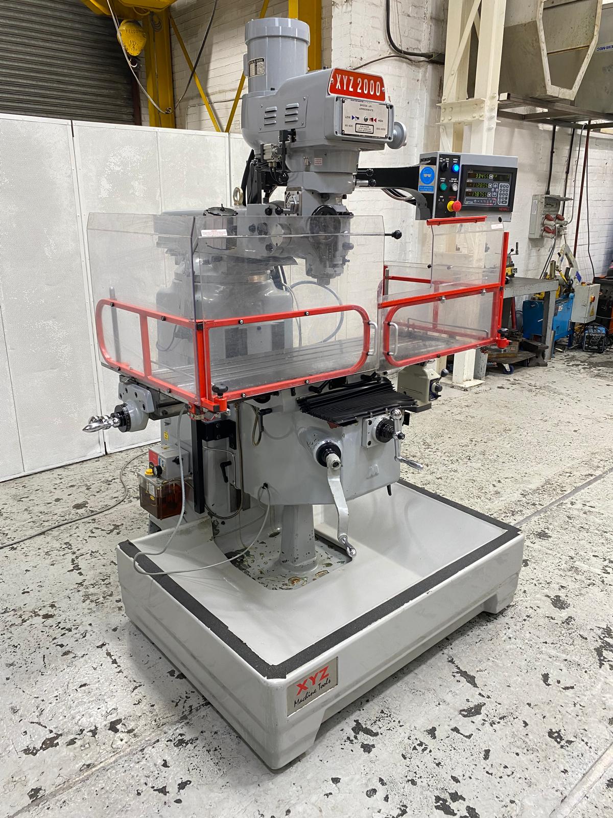 
                  
                    XYZ 2000 Turret Milling Machine (2015)
                  
                
