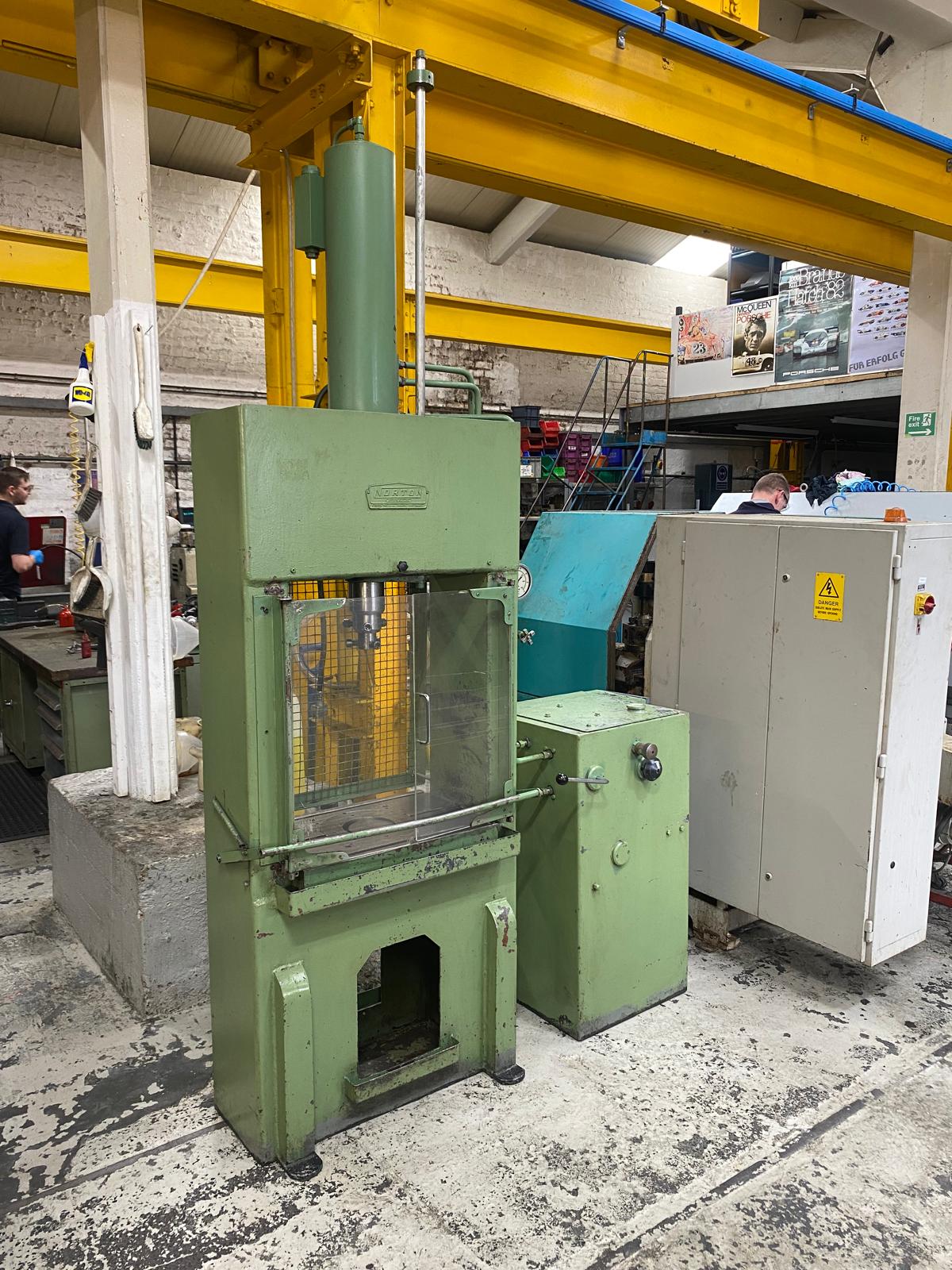 
                  
                    Norton 50T Downstroke Plate Frame Hydraulic Press **POA**
                  
                